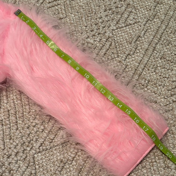 Cozy Pink Faux Fur Kids Coat - Picture 10 of 10
